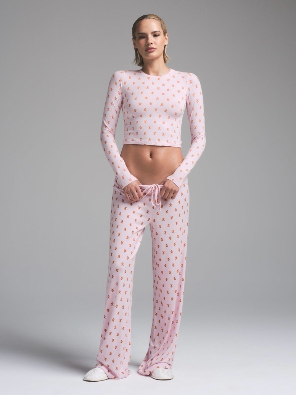 Skims gingerbread PJ Set